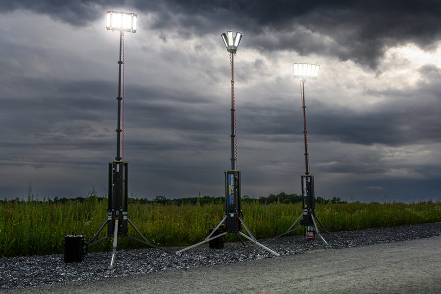 Mobile LED Lichtmasten der nächsten Generation Feuerwehr Fachjournal