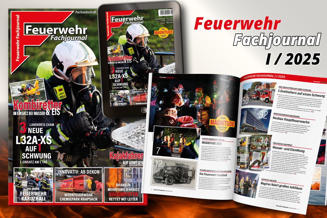 Feuerwehr Zeitschrift 2025 Januar