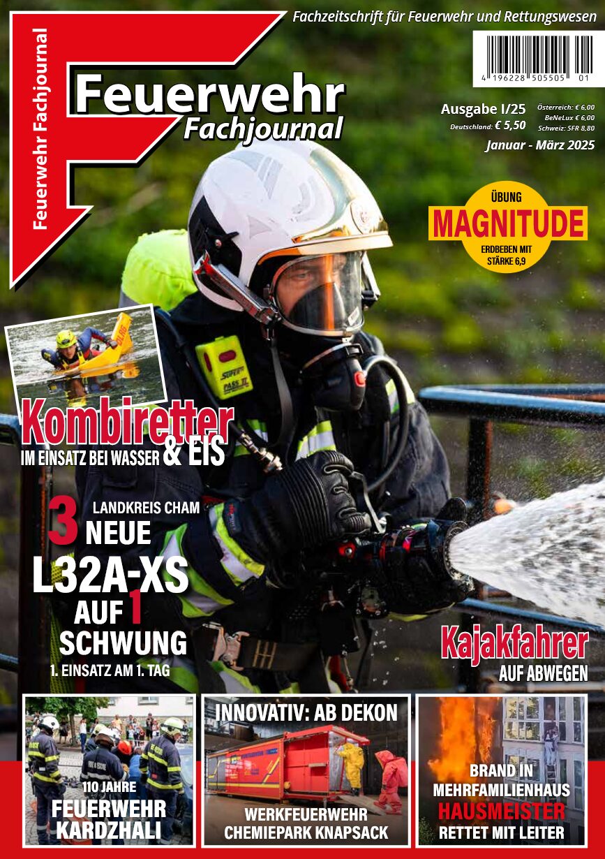 Ausgabe Feuerwehr Zeitschrift 2025