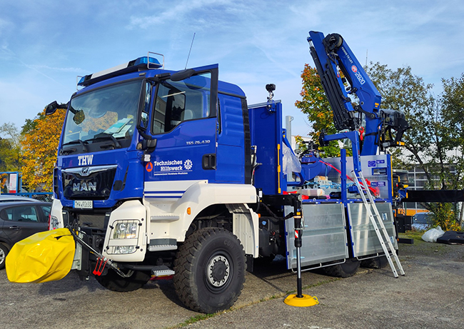 Neue Spezialfahrzeuge für das THW: Europaweite CBRN-Einsätze im Fokus