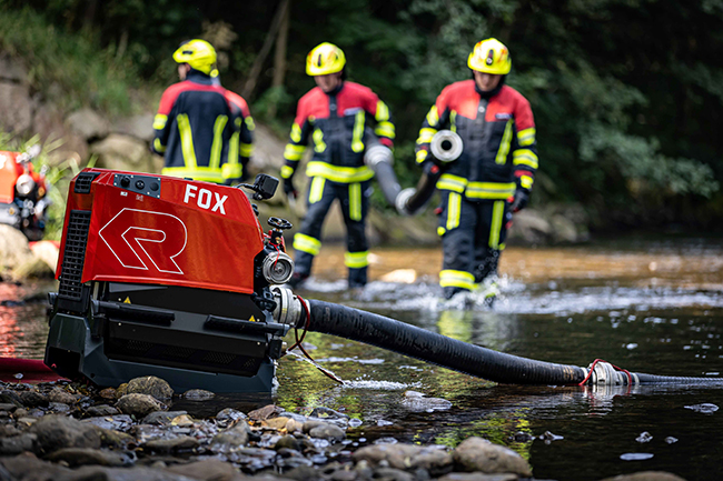 Rosenbauer präsentiert starke FOX auf der FLORIAN